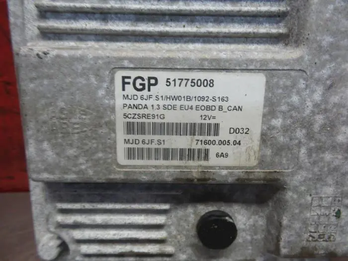 Ordinateur gestion moteur Fiat Panda