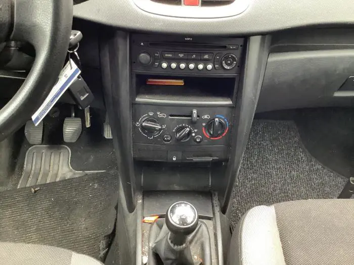 Panneau de commandes chauffage Peugeot 207